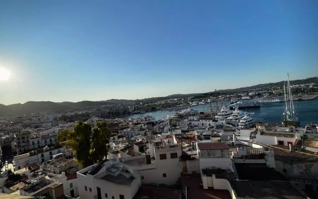 Arrive in sunny Ibiza