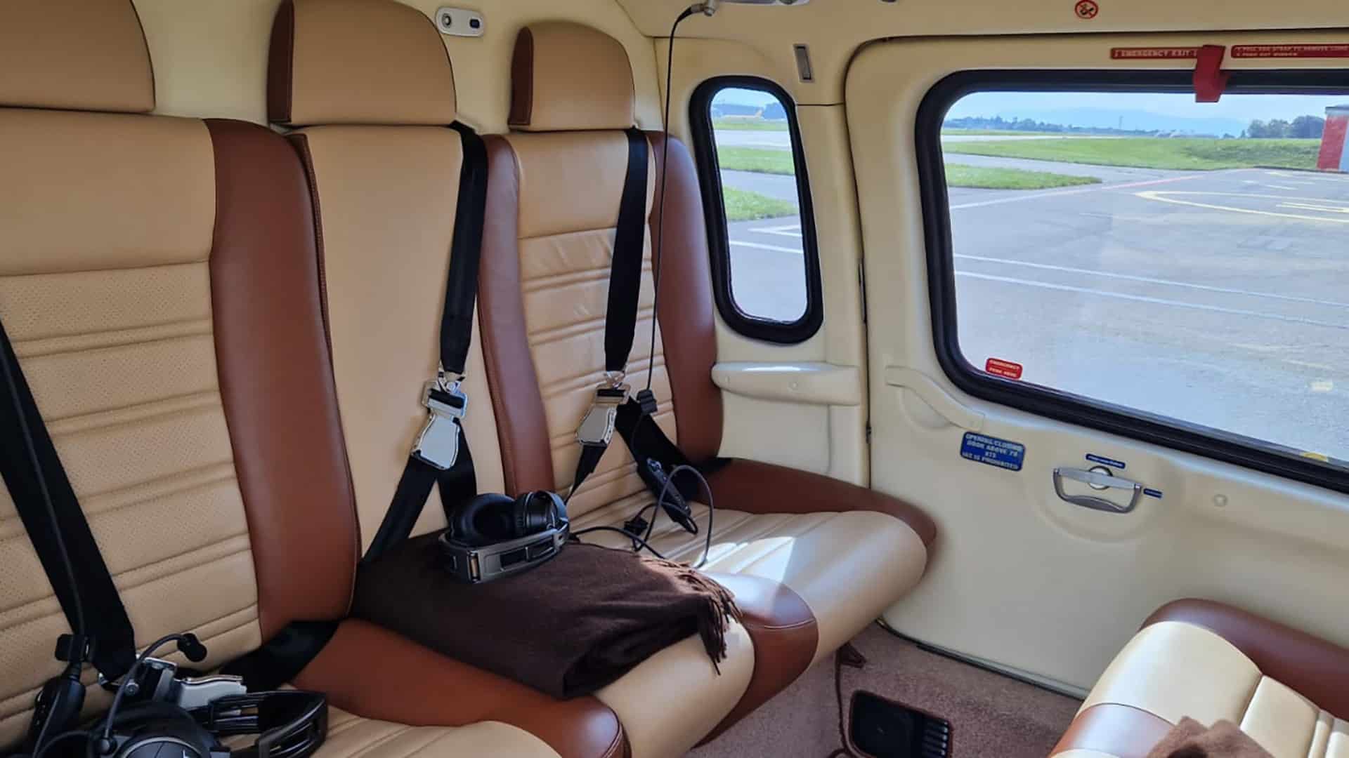 Leonardo AW109 interior helicopters booking