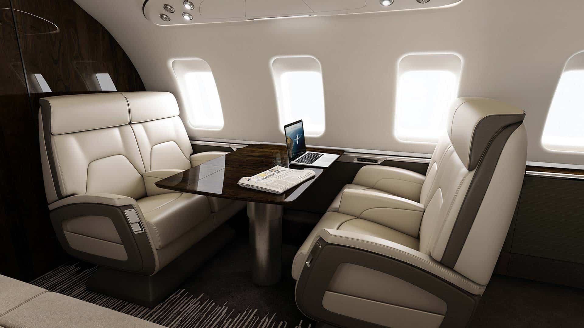 Bombardier Challenger 650 seats booking