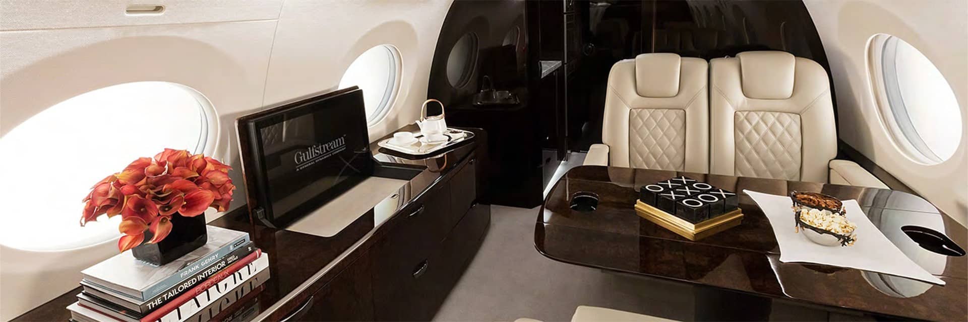 Gulfstream G500 interrior jet booking