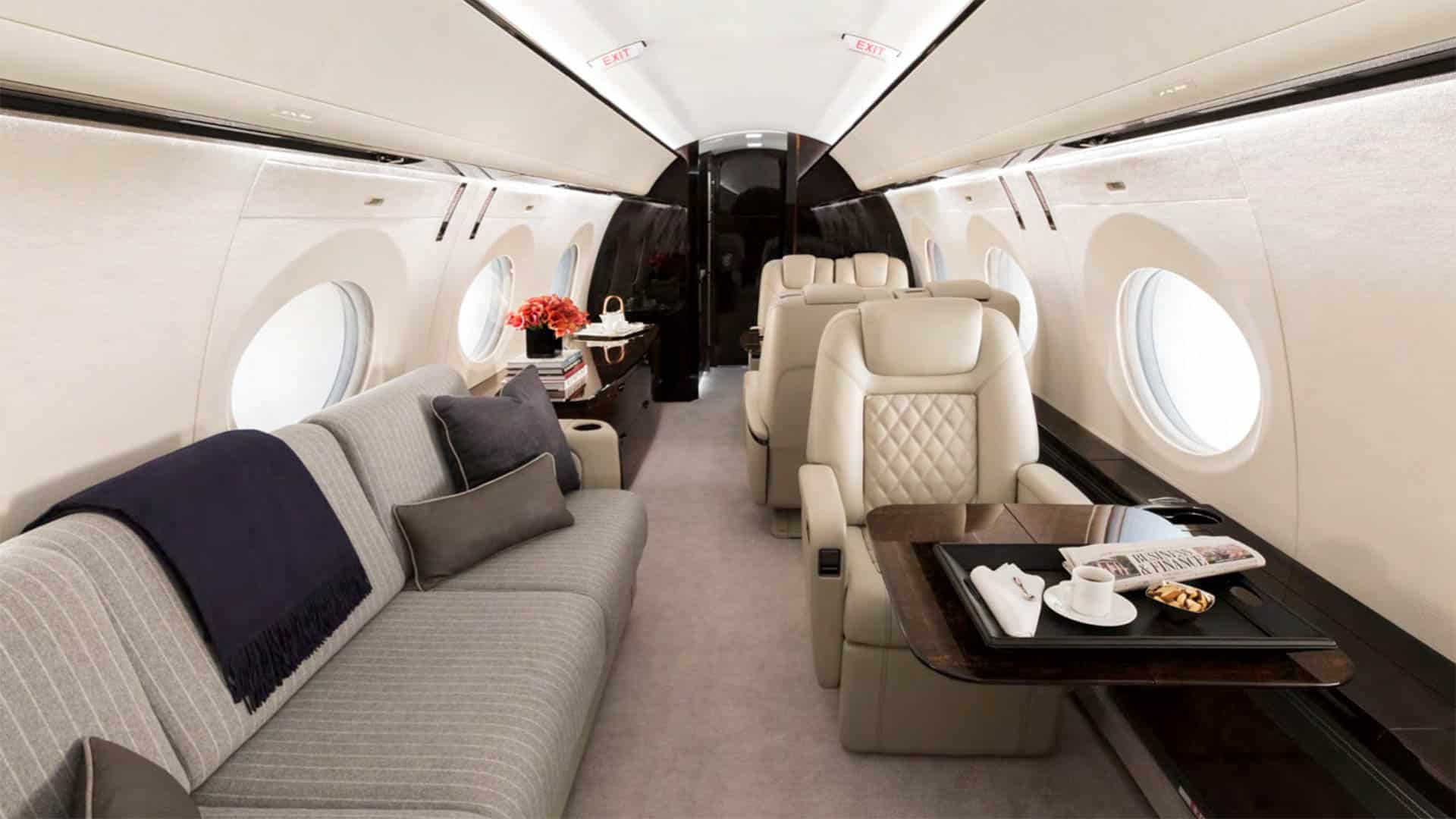 Gulfstream G500 seats booking