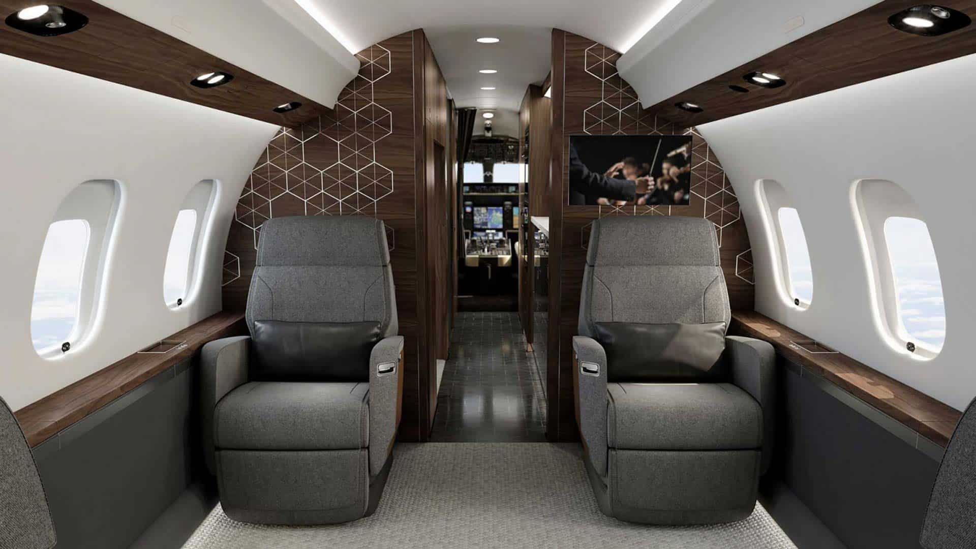 Bombardier Global 6500 seats booking