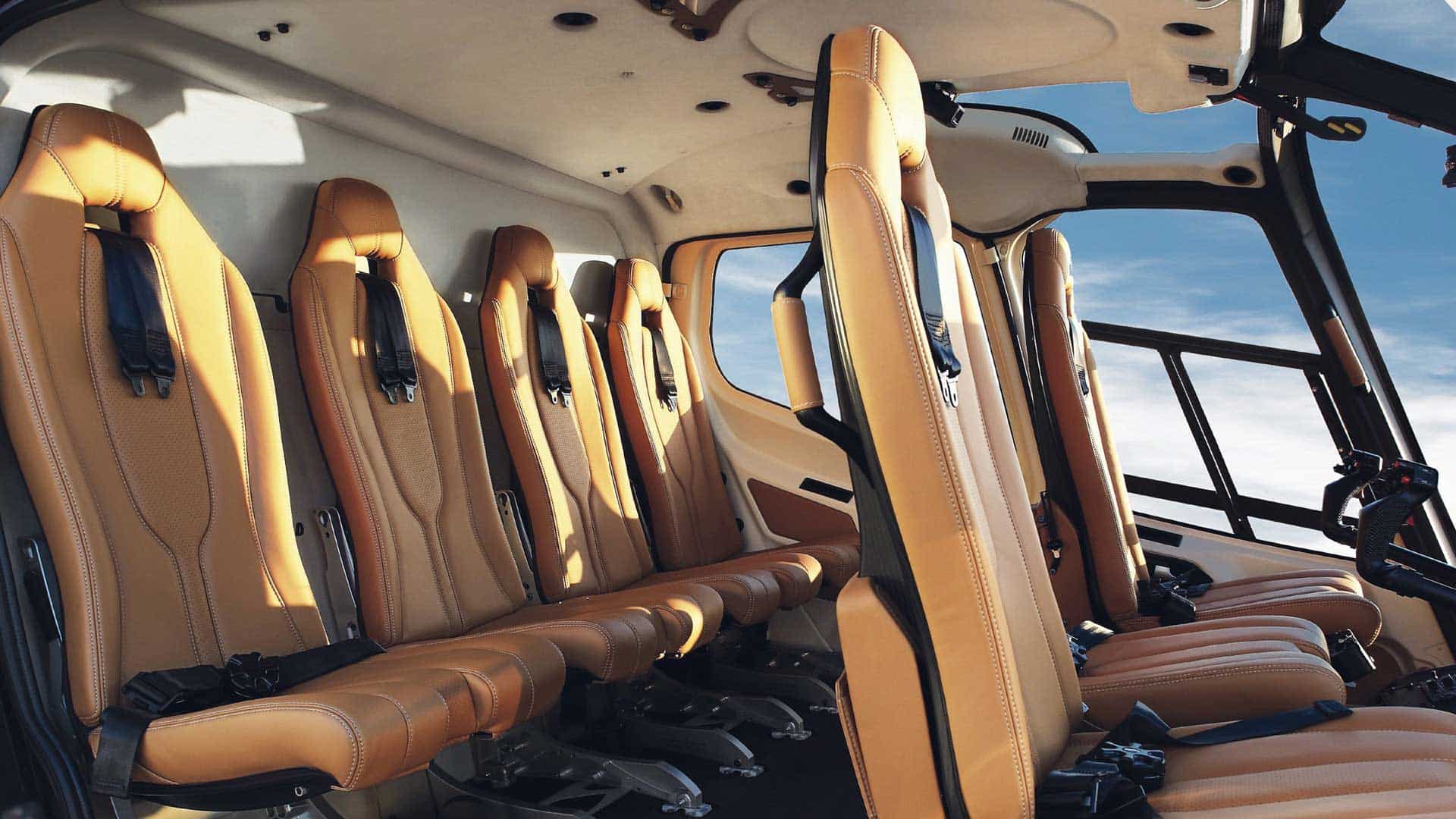 Airbus Helicopters H130 Ecureuil seats booking