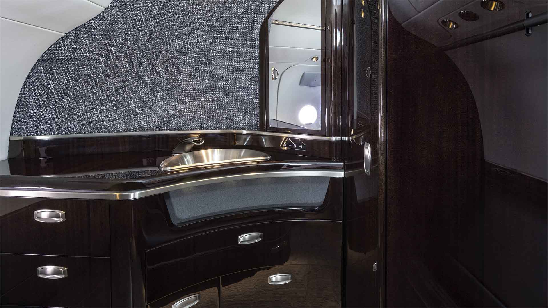 Cessna Citation Latitude interior jet booking