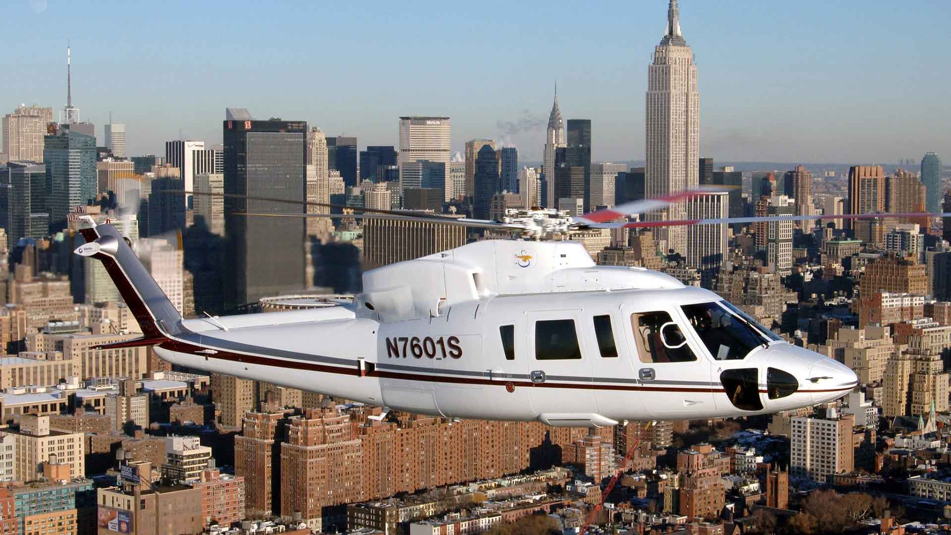 Sikorsky S-76 helicopters booking